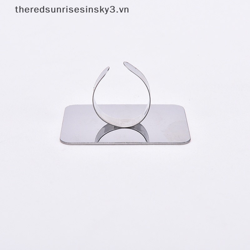 Nhẫn Bằng Thép Không Gỉ Có Thể Điều Chỉnh Kích Thước Dùng Trộn Màu Trang Điểm / Làm Móng Nghệ