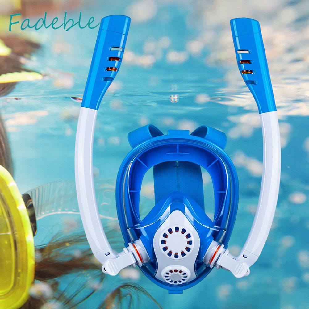 Mặt Nạ Lặn Có Kính Bơi Bảo Vệ Toàn Diện Dành Cho Trẻ Em