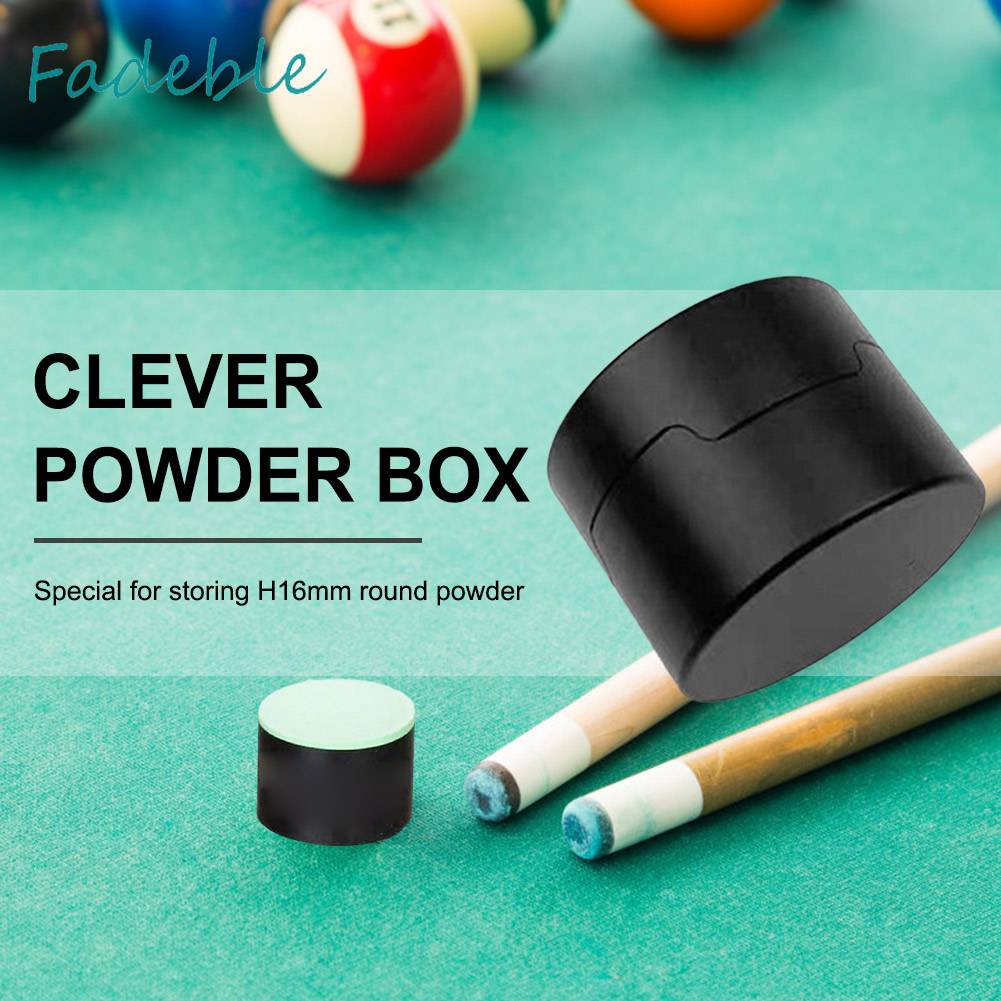 Hộp Phấn Đánh Bida Mini Bằng Nhôm Gọn Nhẹ