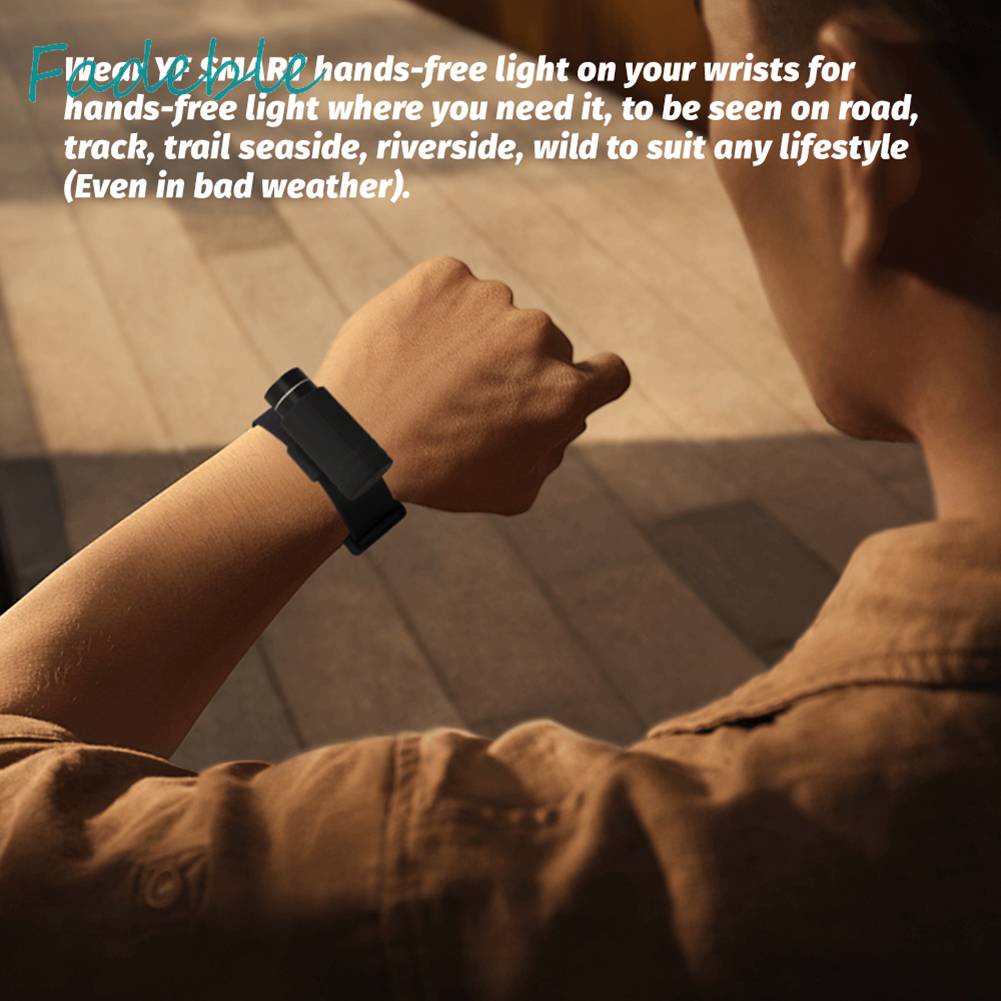 Vòng Tay Đèn Cắm Trại Chống Nước 200LM Type-C USB 230mAh