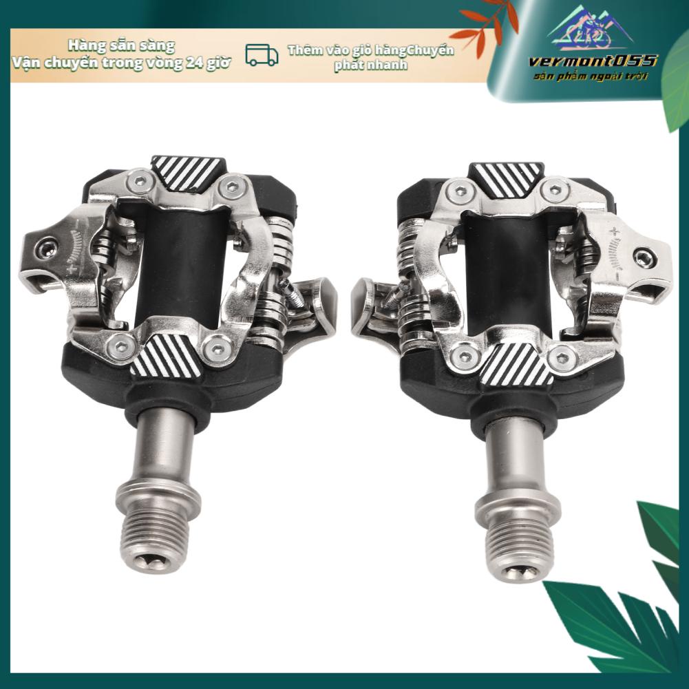 Vermont055 Xe Đạp Bàn Đường Bộ Tự Khóa Clipless Cho SPD Hệ Thống MTB