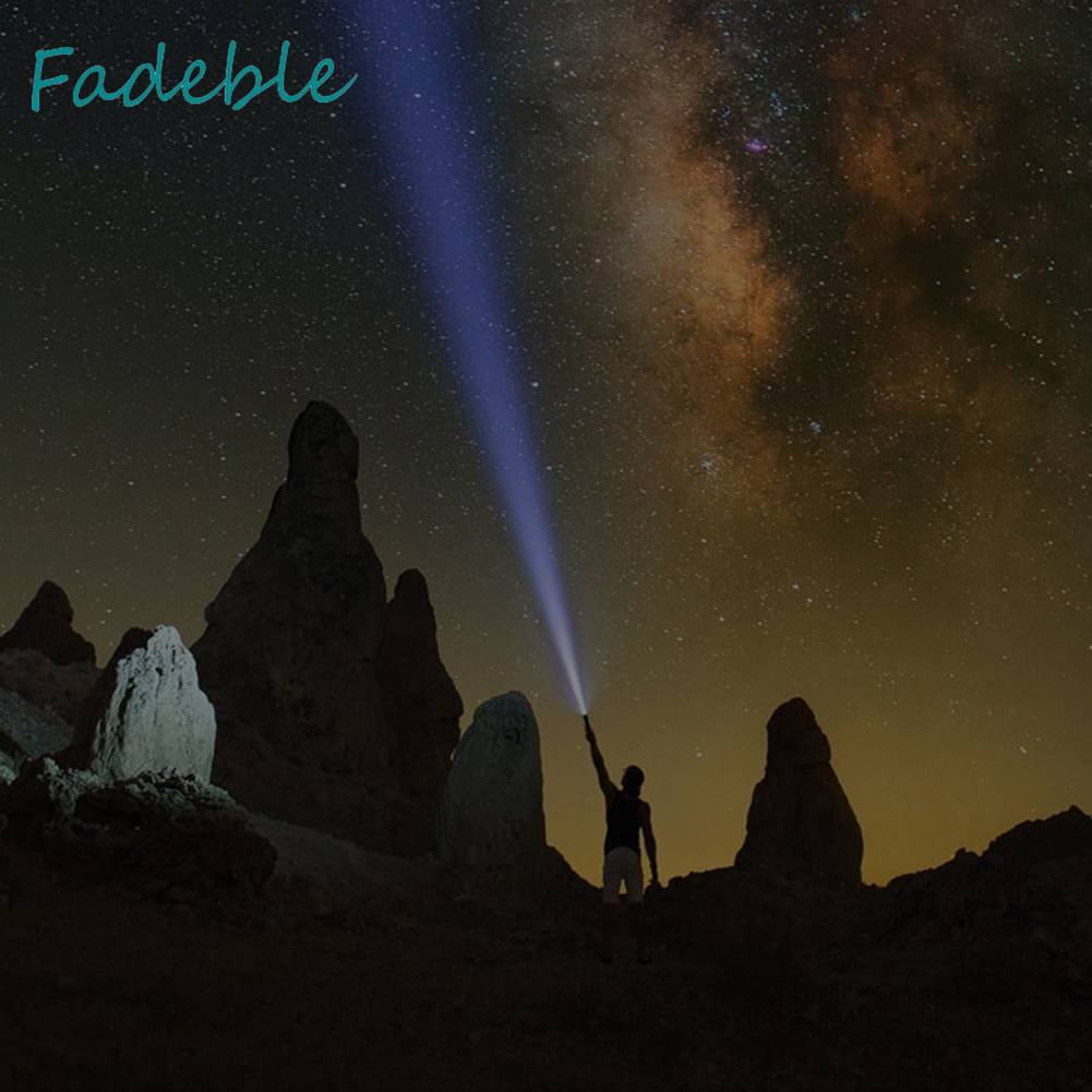 Đèn Pin Chống Nước IPX4 1200LM 30W LED Có Thể Sạc Lại Bằng Cổng USB