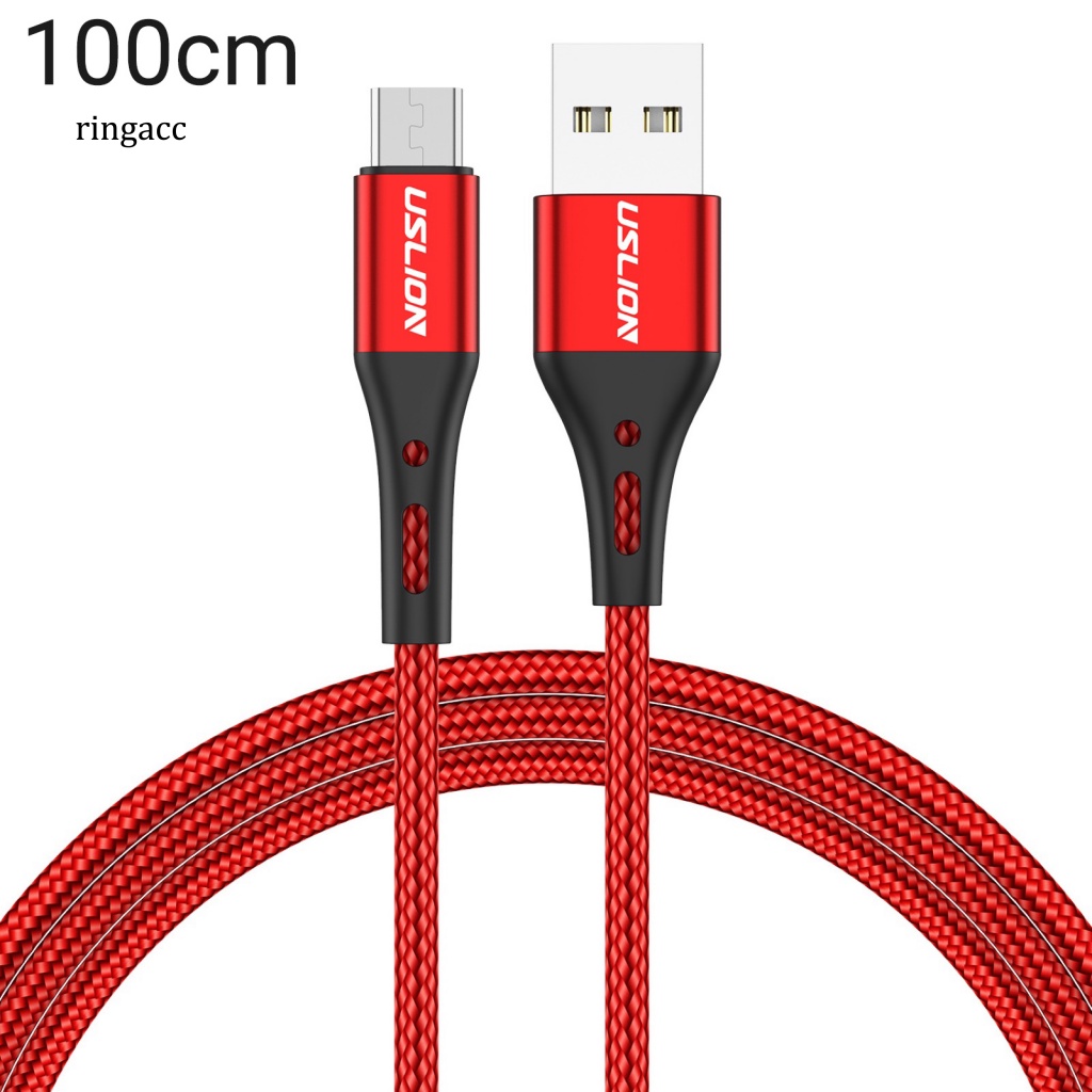 Dây Cáp Sạc RGA Micro USB Chống Rối Dành Cho Điện Thoại Android