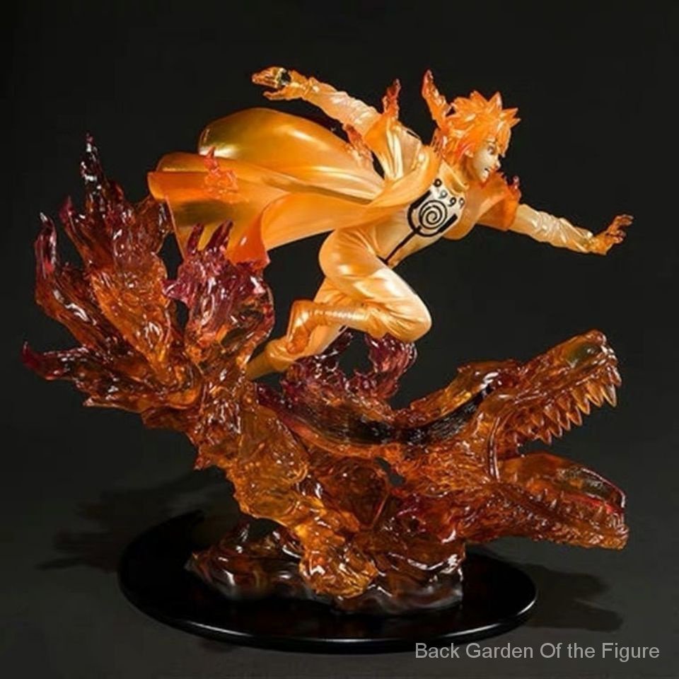 Mô Hình Nhân Vật Naruto Và Ngọn Lửa Cỡ Lớn Trang Trí