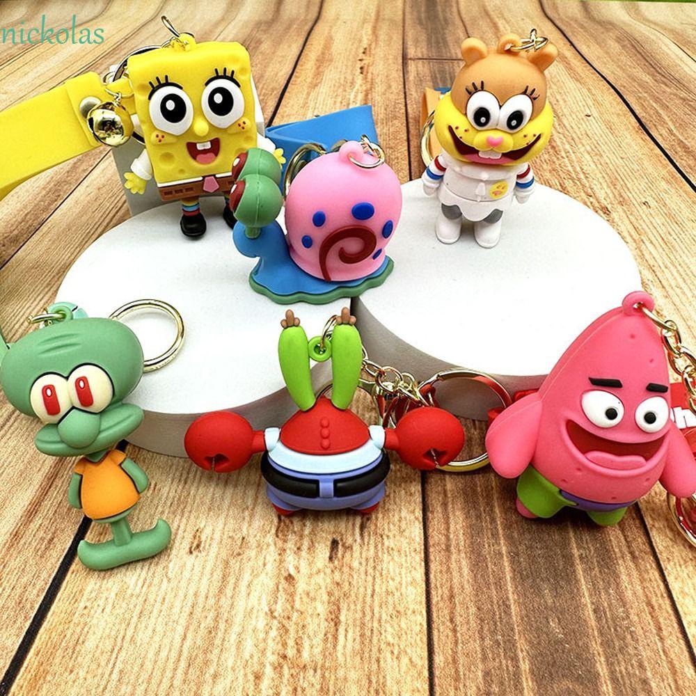 NICKOLAS Móc Khóa Hình Búp Bê Patrick Bằng Hợp Kim Dễ Thương