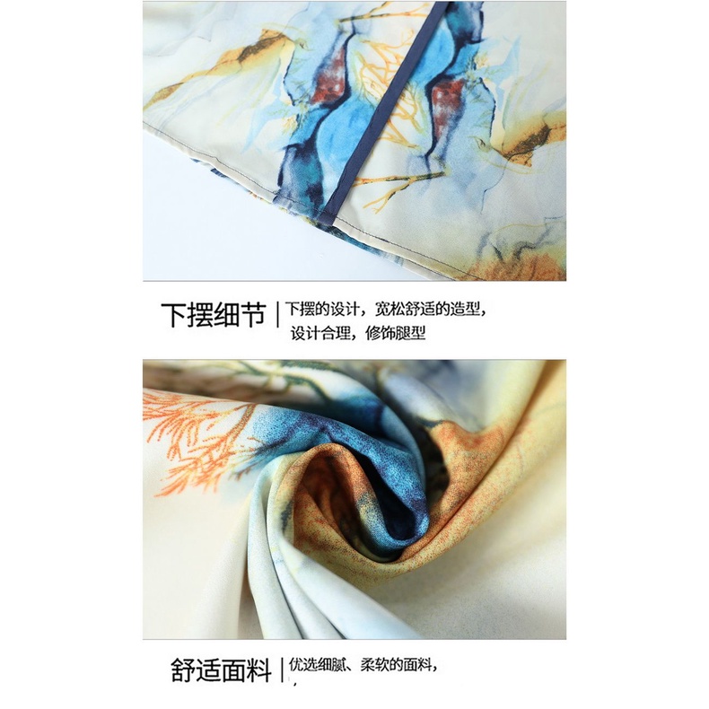 Đầm Chiffon Dáng Rộng Thời Trang Mùa Hè 2023 Cho Phụ Nữ Trung Niên