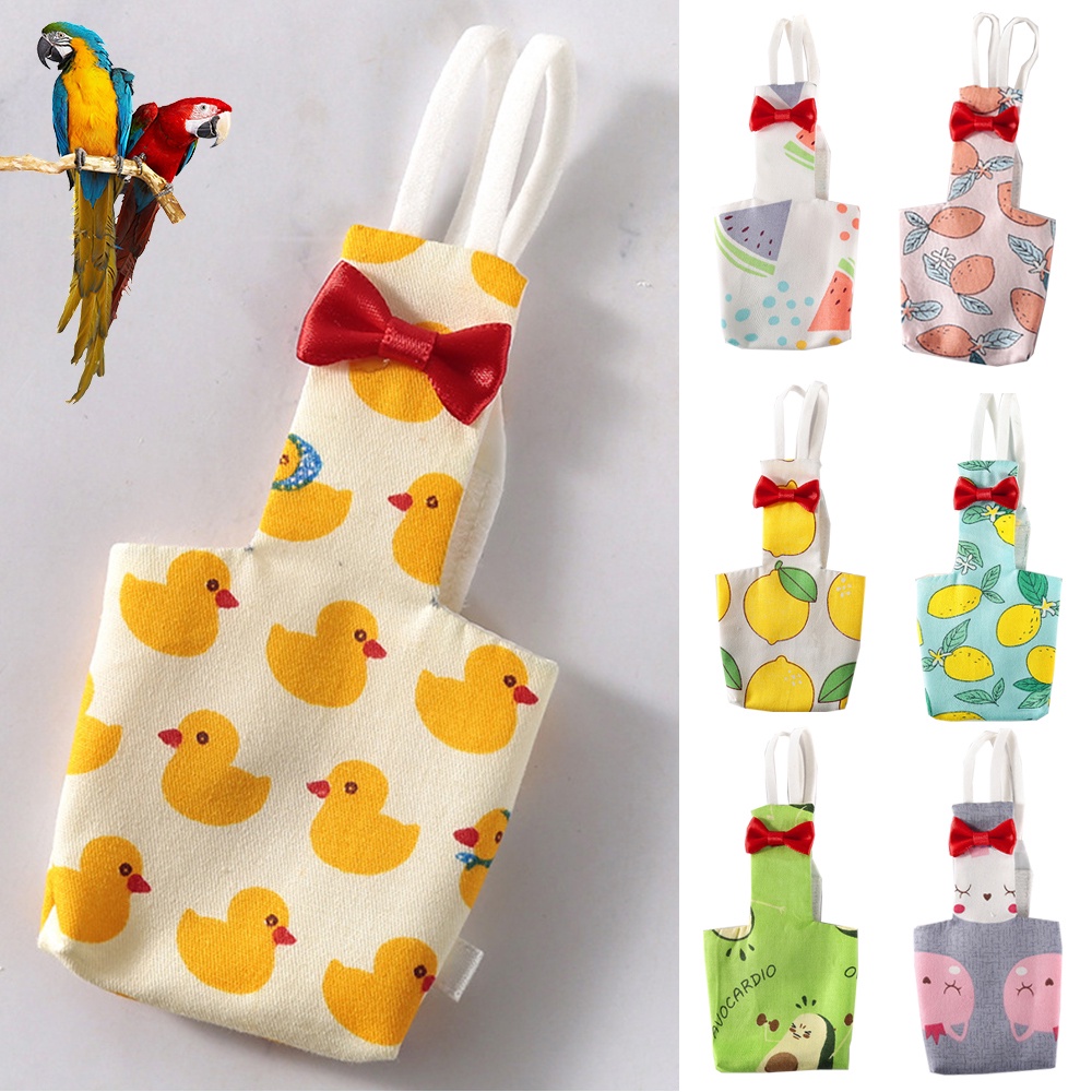 Tã Mặc Có Nơ Dễ Thương Cho Vẹt Cưng