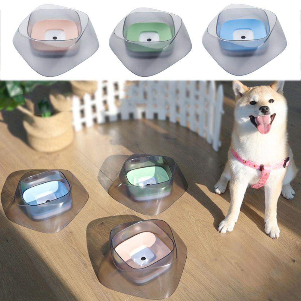 Bát Đựng Nước Uống Tự Động Chống Nghẹn Bằng Nhựa Cho Thú Cưng