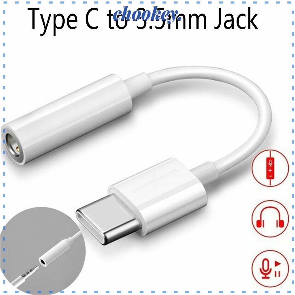 CHOOKEY Cáp ChuyểN ĐổI Âm Thanh Tai Nghe AUX USB-C ĐầU CắM MớI