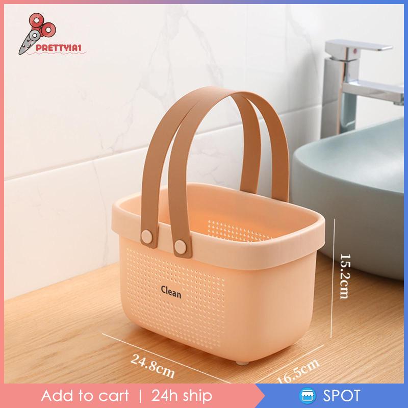 Giỏ Đựng Đồ Dùng Nhà Tắm / Garage Siêu Bền Thiết Kế Đục Lỗ Tiện Dụng