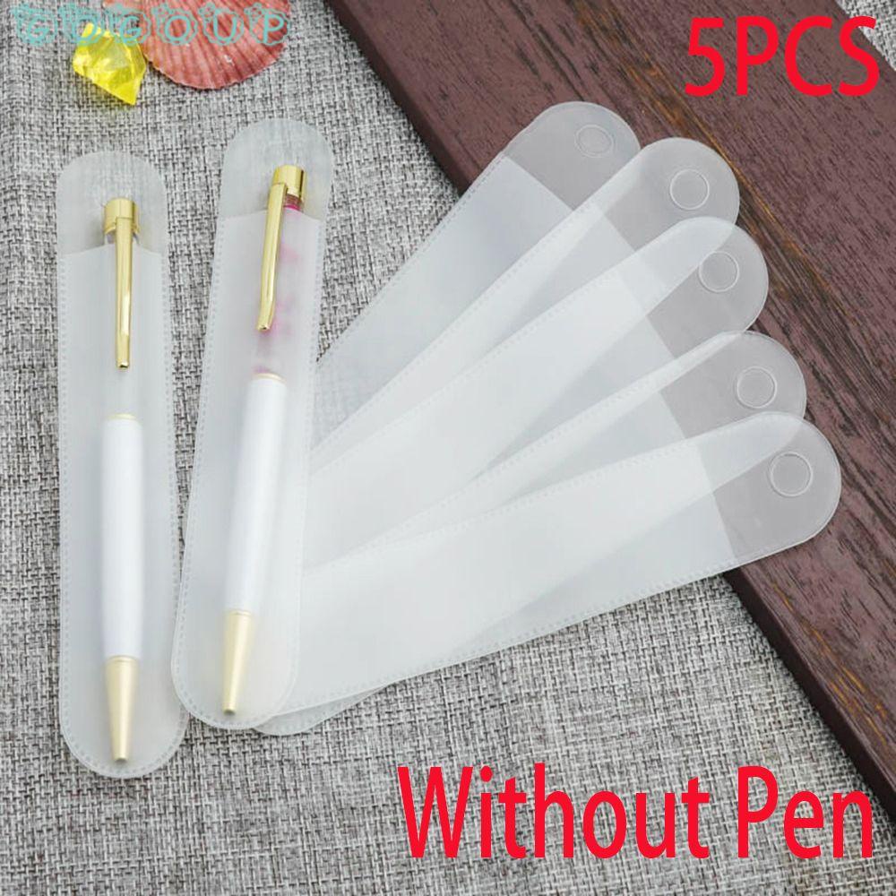 GOGOUP Set 5 Túi Đựng Bút Màu Sắc Xinh Xắn