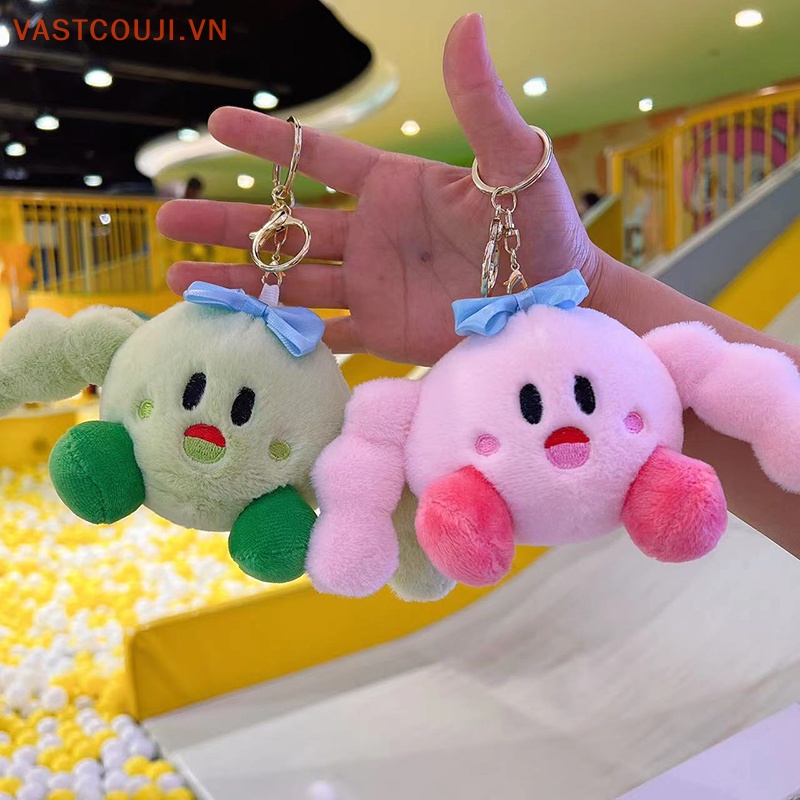 Móc Khóa Búp Bê Nhồi Bông VASTJI Hoạt Hình Dễ Thương Trang Trí Túi Xách / Quà Tặng Sinh Nhật