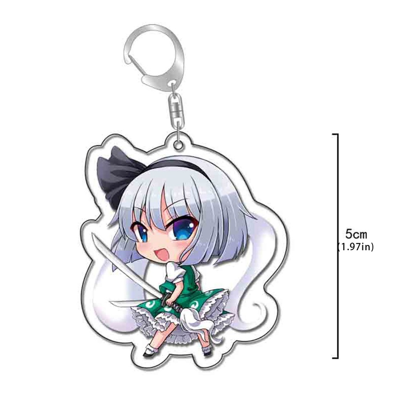 Móc Khóa Hình Nhân Vật Hoạt Hình Game Touhou Project