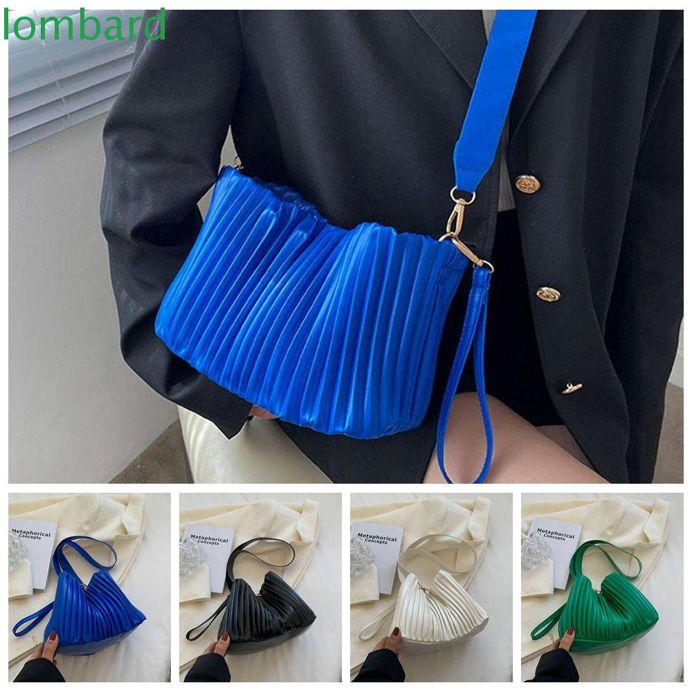 LOMBARD Túi Đeo Chéo Vai Bằng Da PU Thời Trang Sành Điệu Cho Nữ