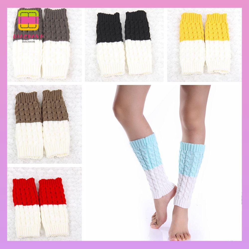 DIACHAVN 1 Đôi Găng Tay Giữ Ấm Chân Thời Trang Cho Nữ