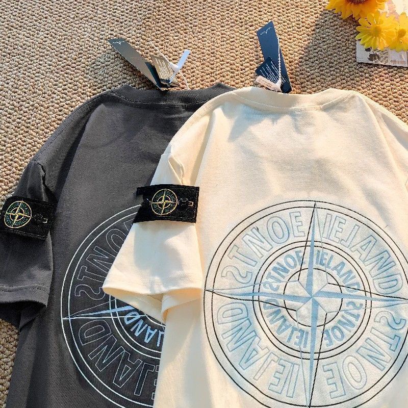 Áo Thun Tay Ngắn Cổ Tròn Dáng Rộng Phong Cách Hip Hop Thời Trang Mùa Hè Mới Cho Nam Và Nữ Y2K