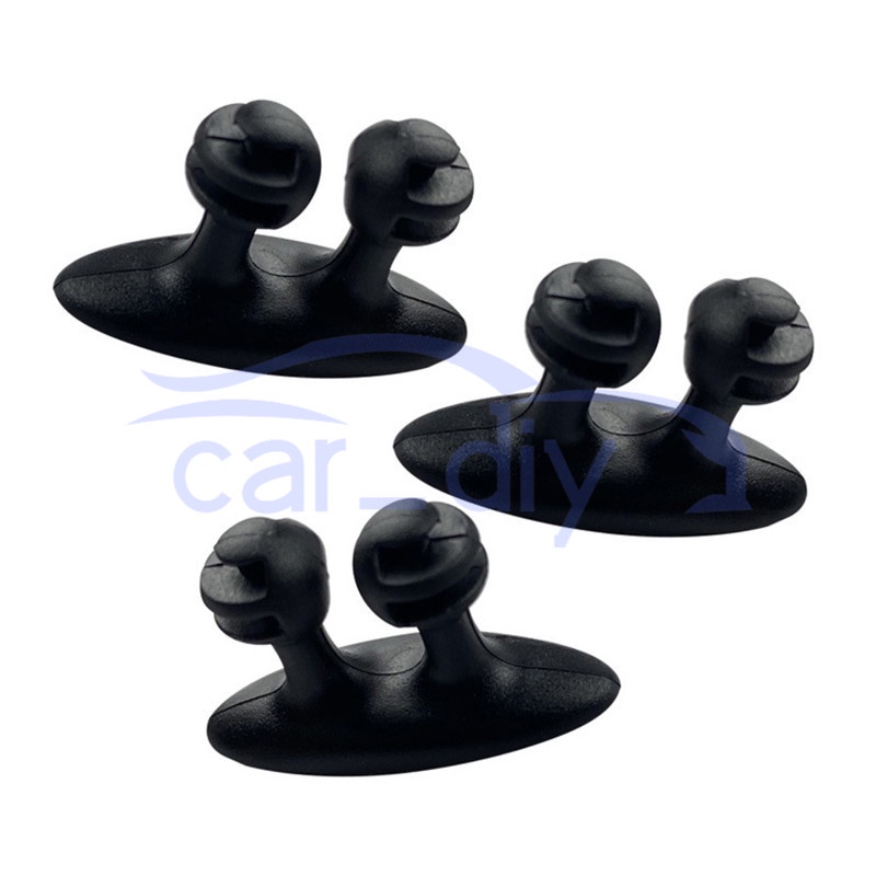 Giá Đỡ Cố Định Dây Cáp Sạc / Tai Nghe Điện Thoại Trên Xe Hơi Tiện Dụng