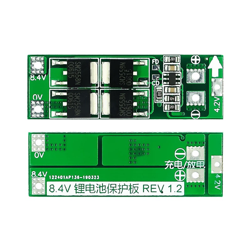 Bảng Mạch Bảo Vệ Pin Lithium 2S 20A 7.4V 8.4V 18650