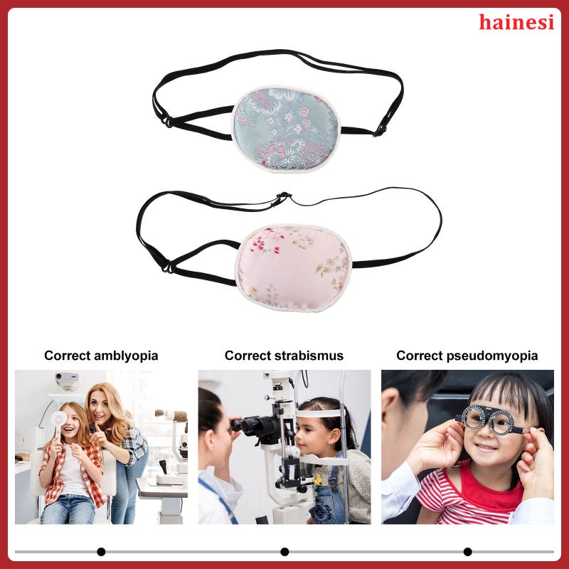 Bộ 2 Miếng Bịt Mắt Ngủ 3d Bằng Lụa Che Phủ Mắt Dành Cho Trẻ Em