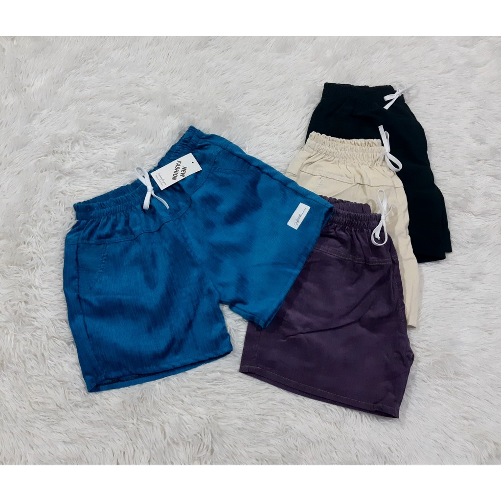Quần đùi kaki nhung lưng thun cho nữ 💥CÓ SIZE ĐẠI 💥