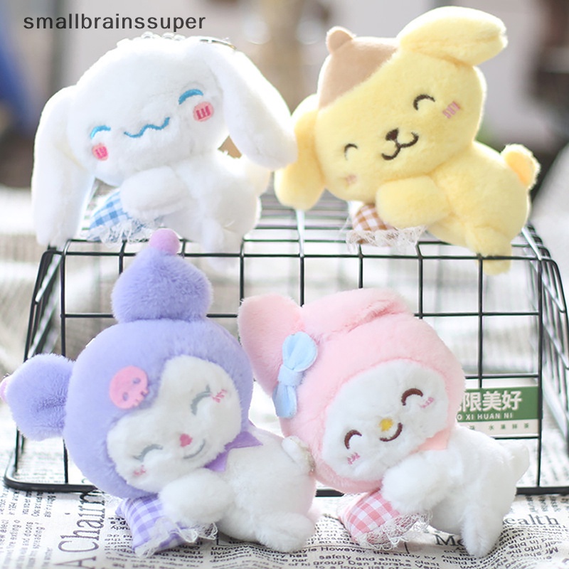 SANRIO Móc Khóa Hình Nhân Vật Kuromi Melody Nhồi Bông Đáng Yêu