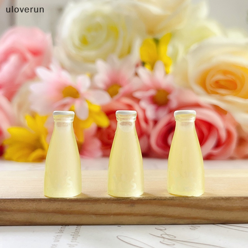 Set 5 Phụ Kiện Trang Trí Điện Thoại Hình Chai Kem Bằng Nhựa Dạ Quang Độc Đáo DIY