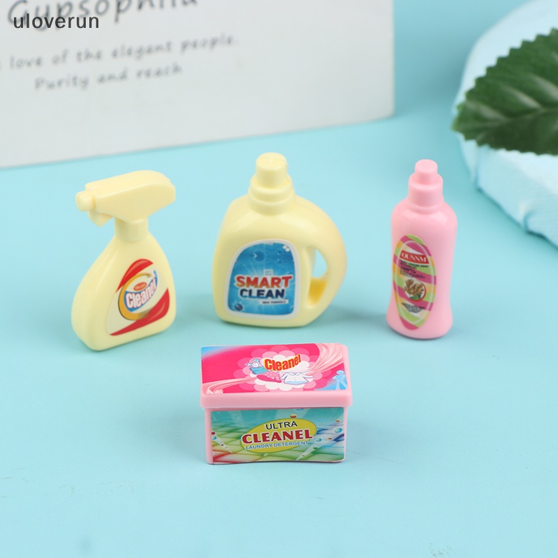 Set 4 Xô Đựng Nước Tẩy Rửa Đồ Chơi Cho Búp Bê