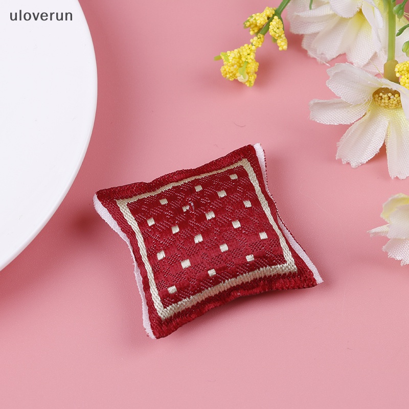 Uloverun Ruột Gối Vuông Tỉ Lệ 1: 12 Cho Nhà Búp Bê vn