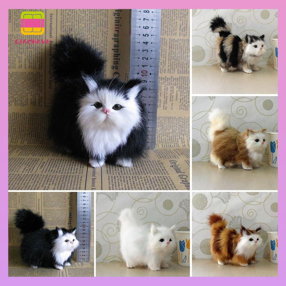 DIACHAVN Mèo Nhồi Bông Mini Xinh Xắn Đáng Yêu