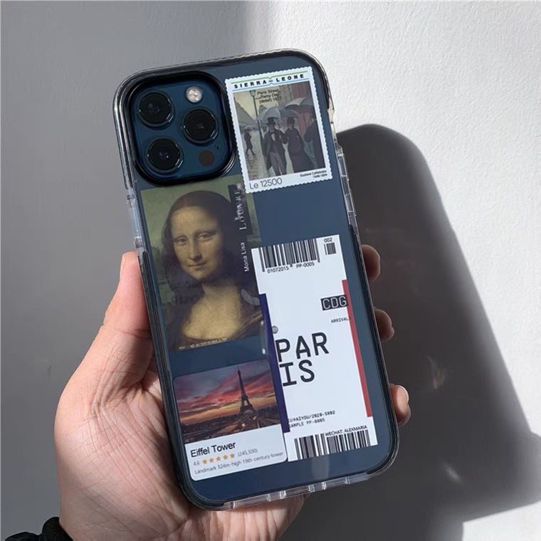 Ốp Điện Thoại Silicon Mềm Màu Trong Suốt Hình Tròn Cho Iphone11 xr xplus xsmax 13 87pro6 12