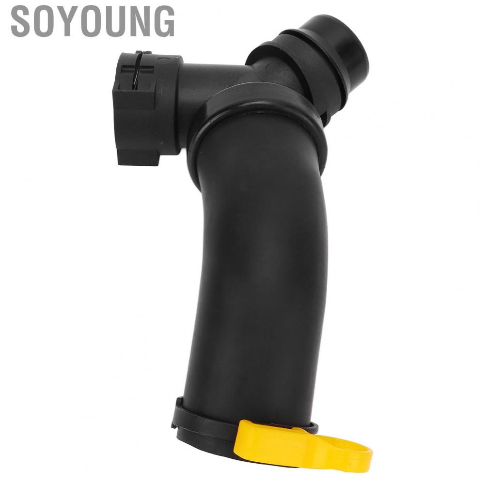 Soyoung Engine Coolant T Connector Tube DR3Z8566A Stable Performance Cooling Hose Resist Cracking for Car