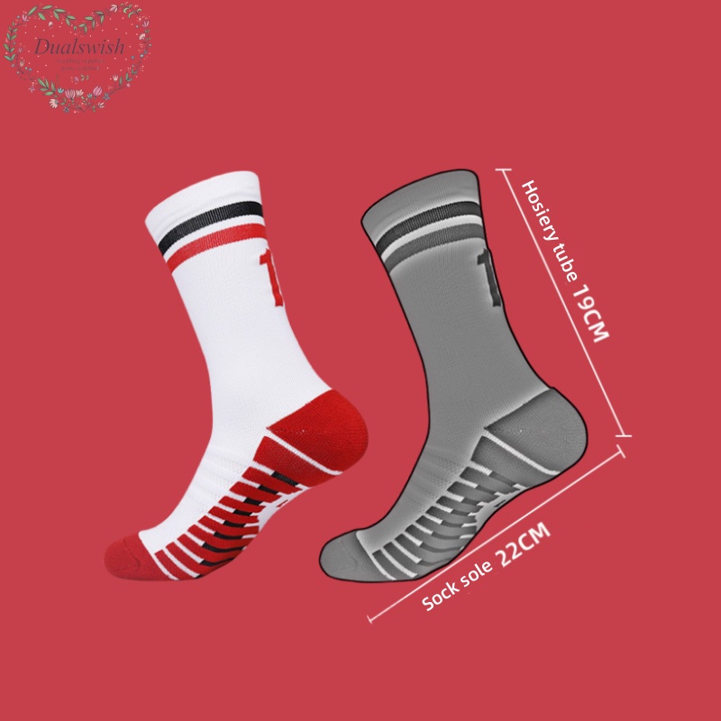 Đôi Vớ Chống Trượt Cổ Vừa In Số Thời Trang Mùa Hè Cho Nam