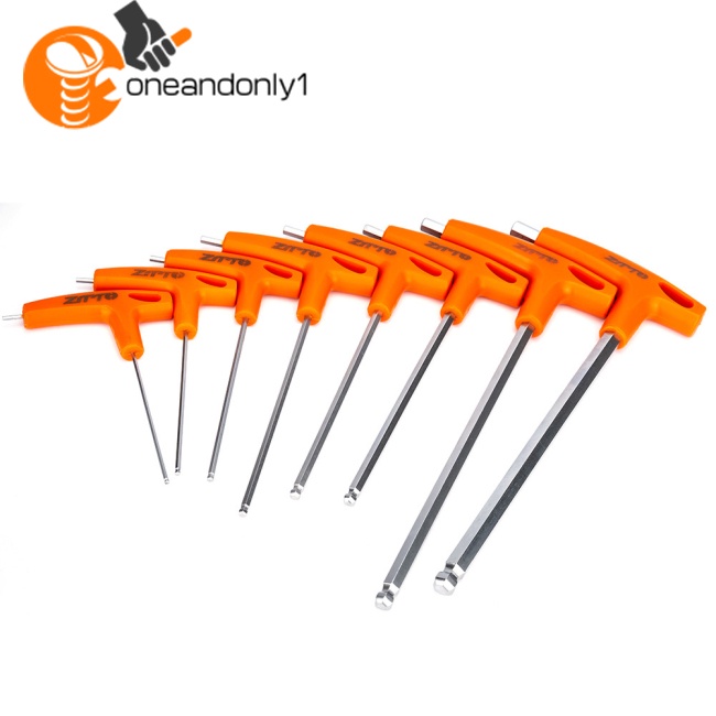 Cờ Lê Lục Giác Hình Chữ T 2.5mm-10mm Chuyên Dụng Sửa Chữa Xe Đạp Leo Núi