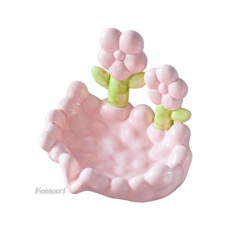 Khay Đựng Xà Phòng Hình Hoa Hoạt Hình Dành Cho Phòng Tắm