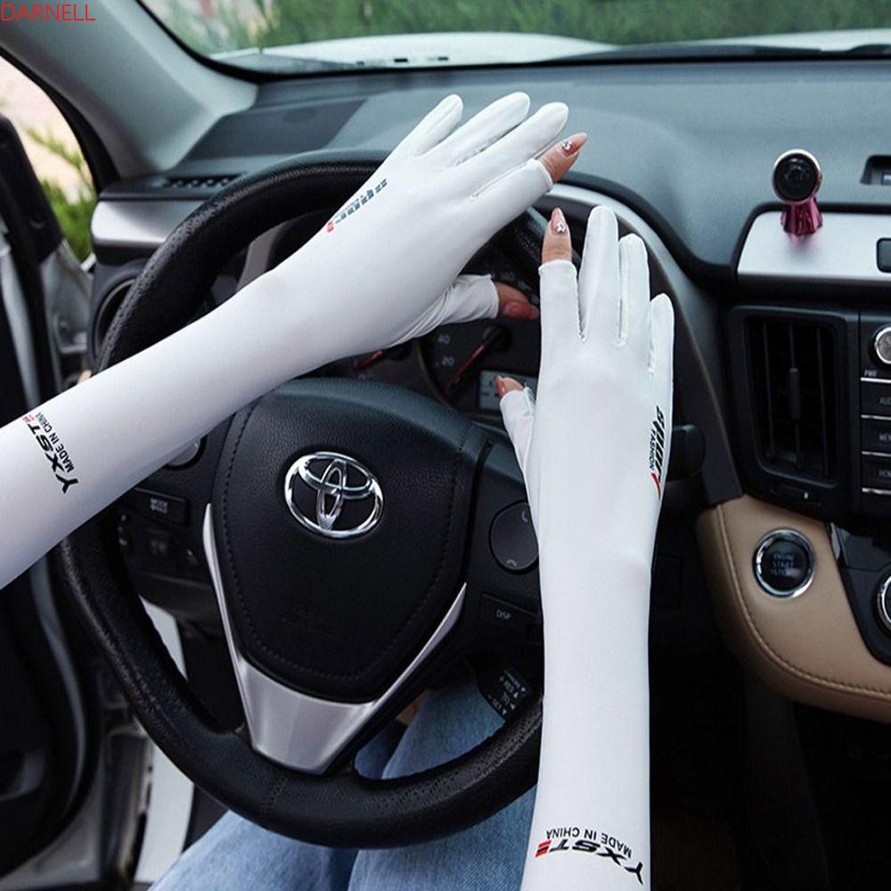 DARNELL Đôi Găng Tay Dài Chống Nắng Chống Tia UV Thoáng Khí Thời Trang Mùa Hè