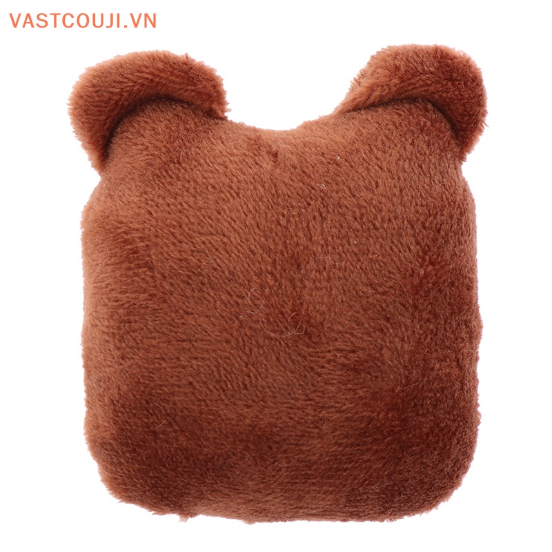 Móc Khóa Bông Xù Hình Mặt Cười Đáng Yêu