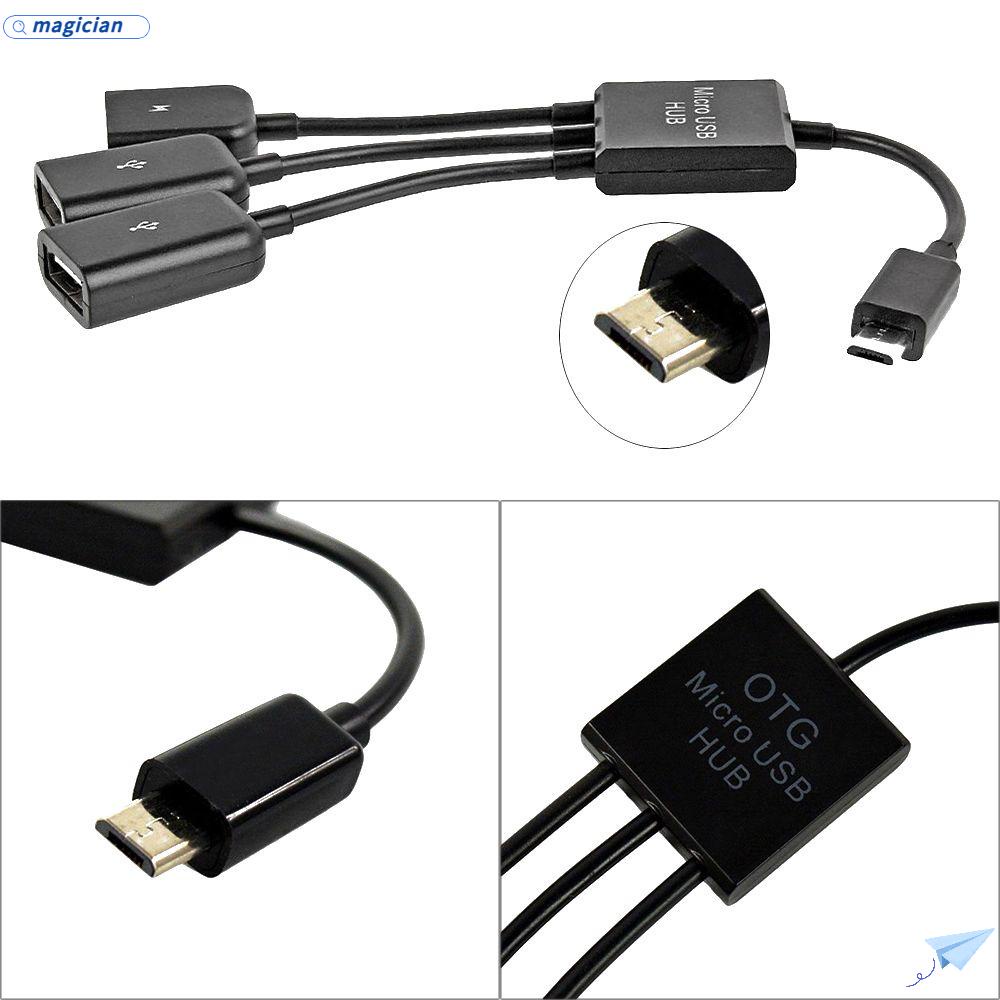 MAG Bộ Chia Cổng Micro USB 3 Trong 1