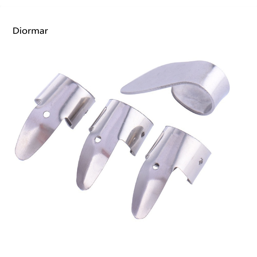 Set 4 Miếng Gảy Đàn Guitar Bằng Thép Không Gỉ