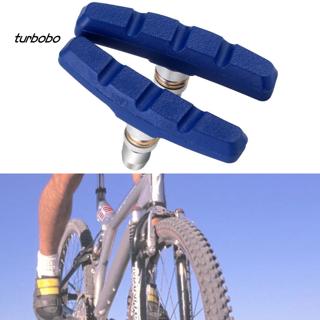 Set 2 Má Phanh Xe Đạp Chống Mài Mòn Tiện Dụng Chất Lượng Cao