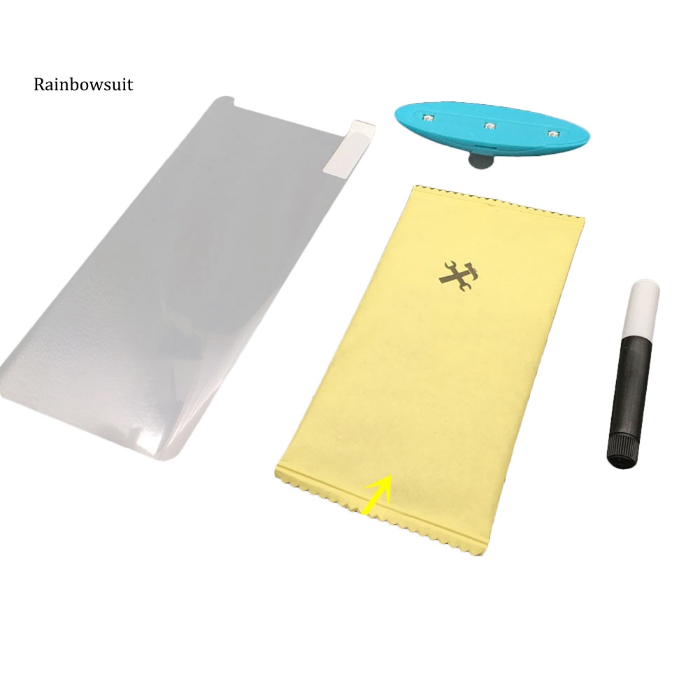 Miếng Dán Kính Cường Lực UV Bảo Vệ Màn Hình Cho Samsung S7 / S8 / S9 Plus Note 9