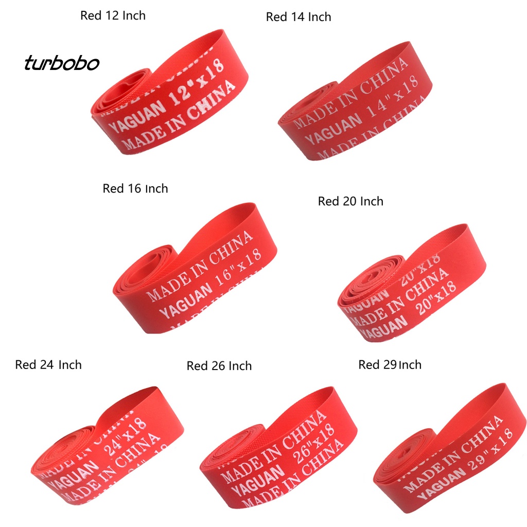 Turbobo Set 2 Miếng Lót Lốp Xe Đạp Chắc Chắn Chống Thổi Tiện Lợi