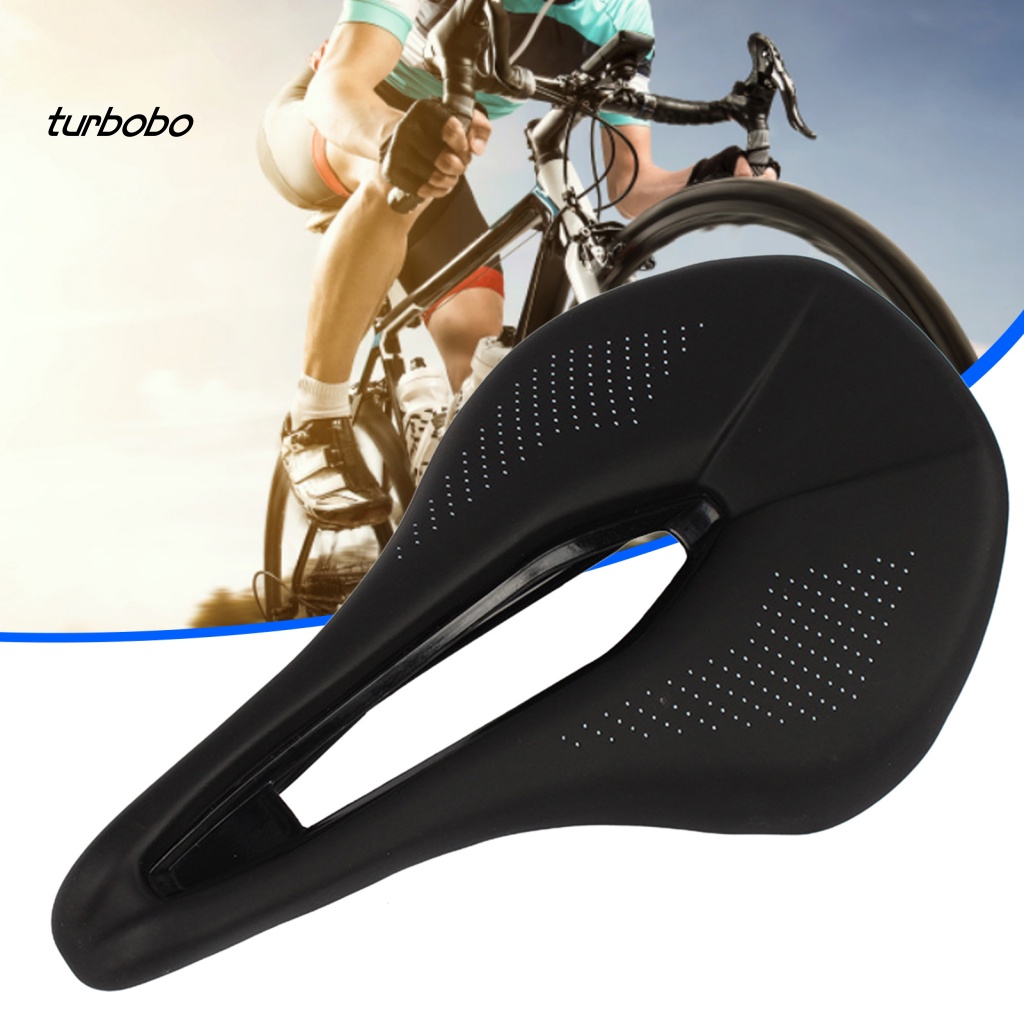 Yên Xe Đạp Bằng Da Sợi Tổng Hợp Thoáng Khí Giảm Xóc Tiện Dụng