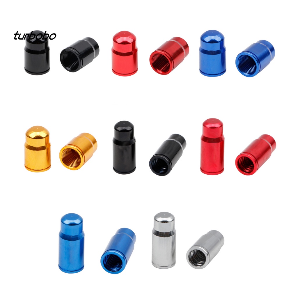 1 Cặp Nắp Van Xe Đạp Bằng Hợp Kim Nhôm Chống Bụi Độ Bền Cao