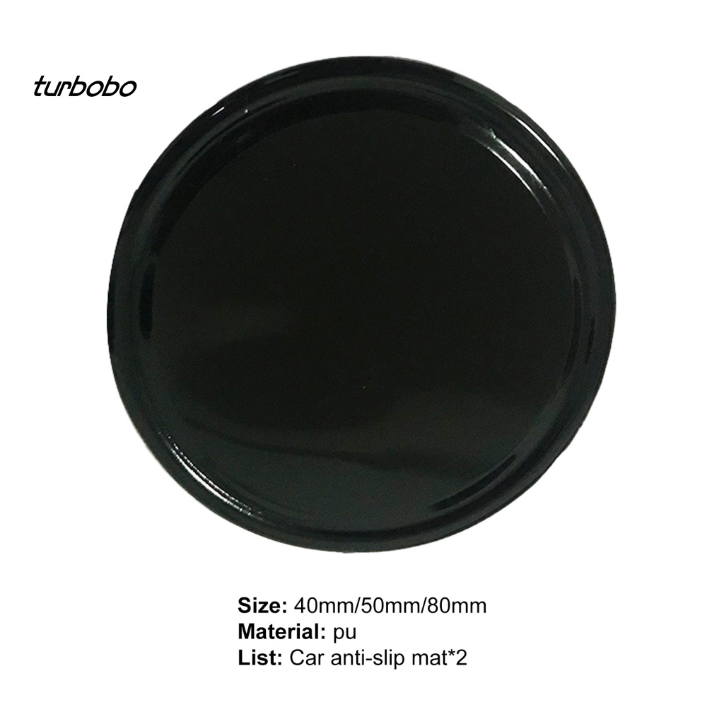 Bộ 2 Giá Đỡ Bình Nước Chống Trượt Hình Tròn Có Thể Tái Sử Dụng Cho Xe Hơi