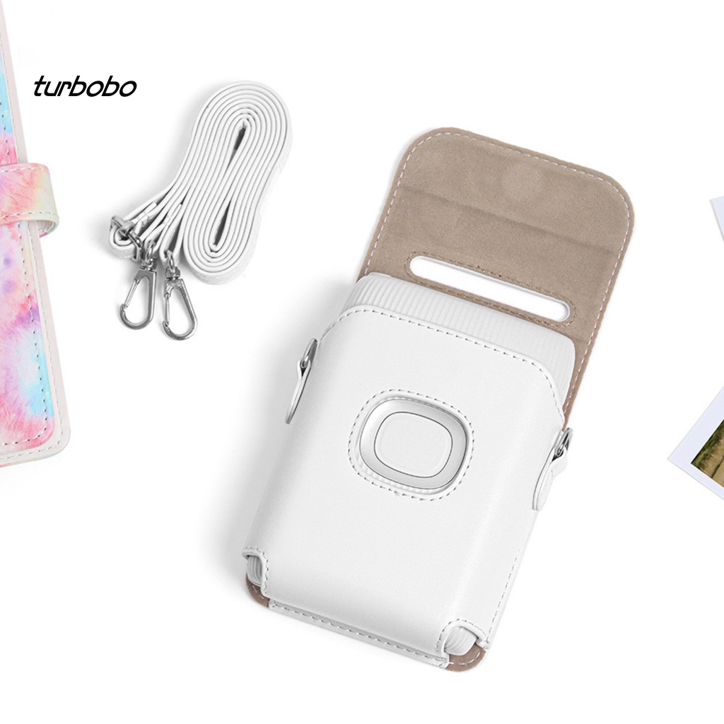 Túi Đeo Vai Giả Da Chống Sốc / Trầy Xước Thời Trang Sang Trọng Cho Máy In Mini Link 2