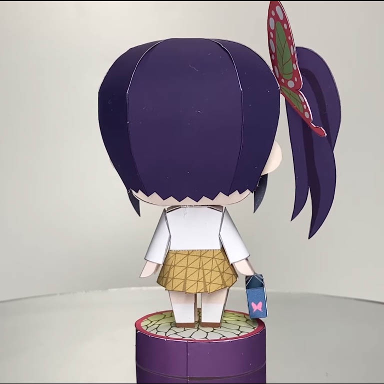 Mô hình giấy anime Tsuyuri Kanao Gakuen