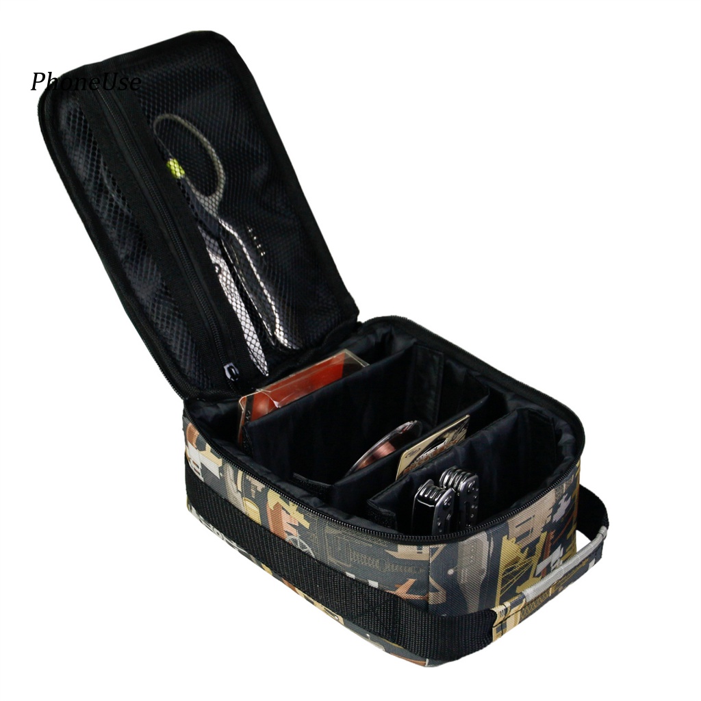 Túi Đựng Dụng Cụ Câu Cá Bằng PU Và Vải Oxford 600D Đa Năng Có Thể Tháo Rời