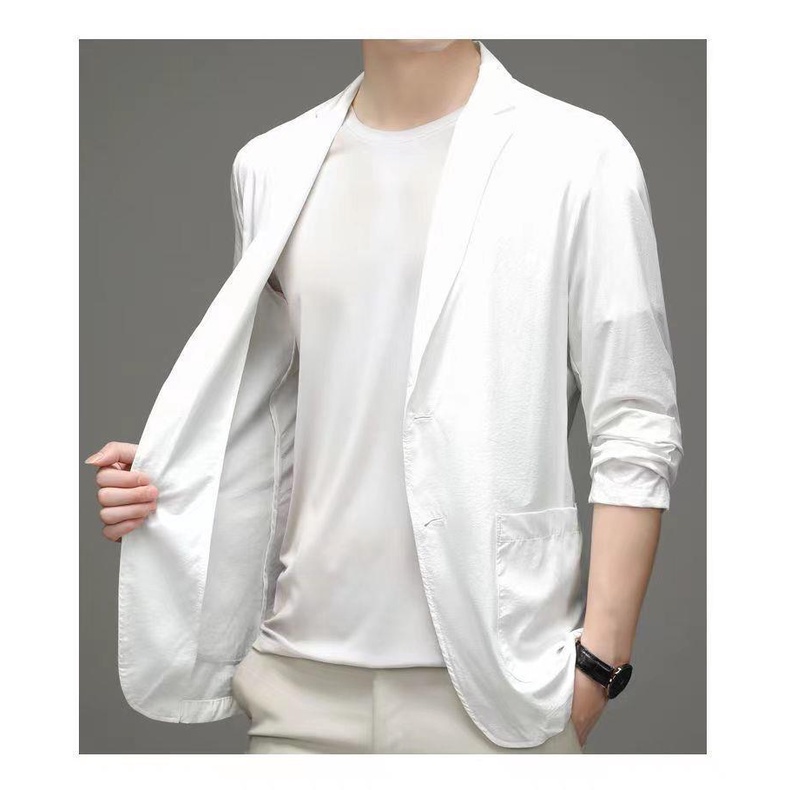 Áo Khoác Vest Chống Nắng Plus Size Thời Trang Xuân Hè Cao Cấp Cho Nam