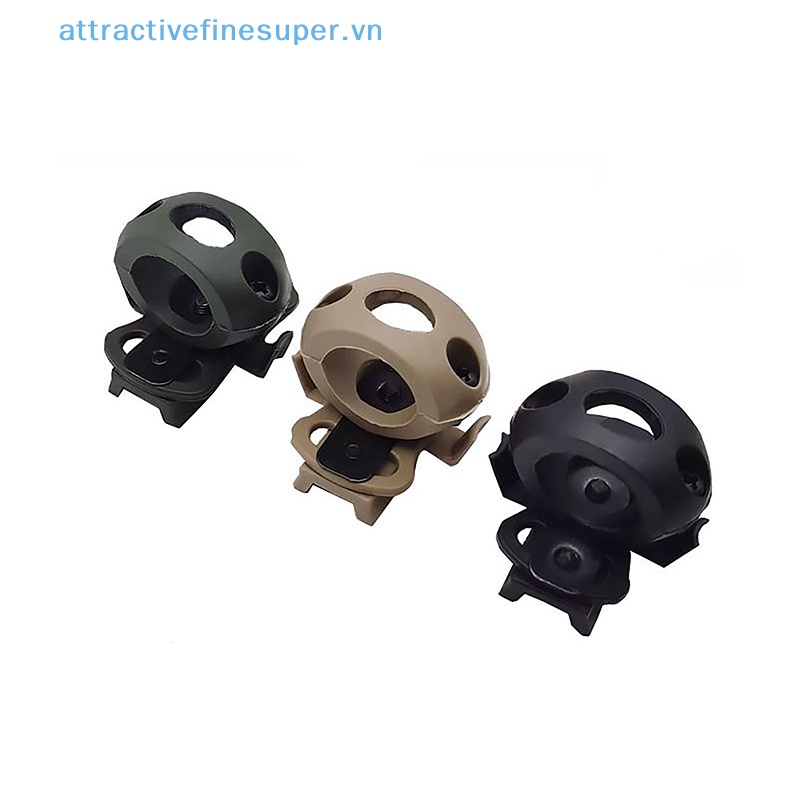 Giá Đỡ Đèn Pin 20mm Gắn Mũ Bảo Hiểm Tiện Dụng