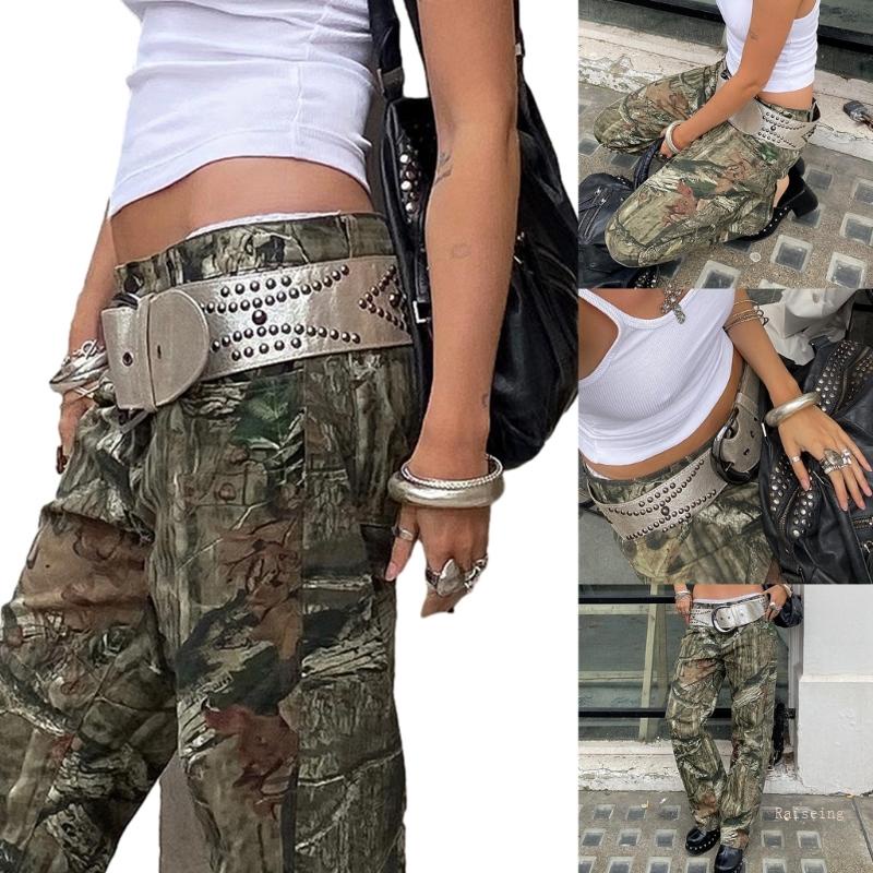 Thắt Lưng Bản Rộng Có Khóa Cài Đính Đinh Tán Phong Cách Gothic Thời Trang Cho Nữ